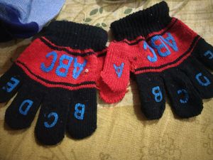 Baby Hand Gloves And Baby Socks Combo