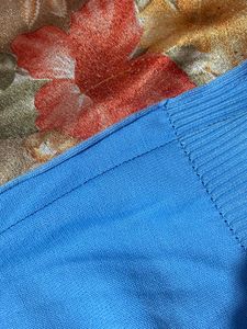 Two piece blue tops