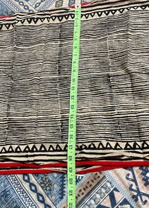 Striped Scarf with Tassels