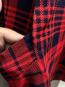 Red &amp; Blue Checkered Dress