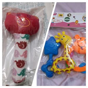 Baby  Rattles New With Tag