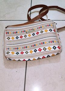 Patterned Crossbody Bag