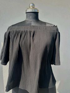 Chic Black Off-Shoulder Top