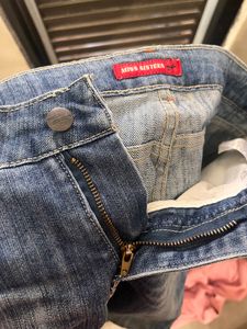 Denim Shorts Slightly Worn No Defect