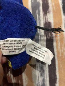 Cute Blue Elephant Keychain