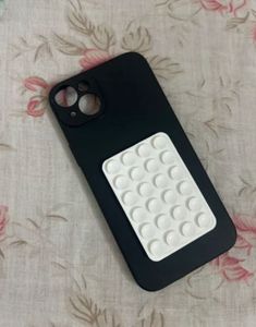 Trendy Pink Air Suction Phone Holder
