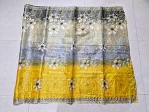 Beautiful Poly Slik Saree Without Blouse