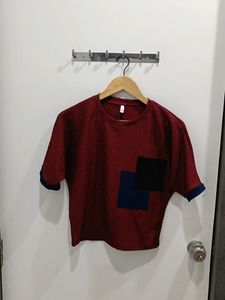 *NEW ARRIVAL* Maroon Crop