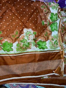 Vintage Patterned Dupattas - Set of 4