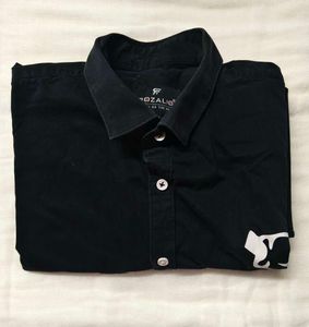 Black Drop Shoulder Shirt