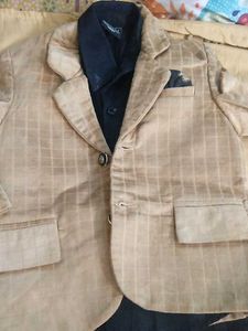 Boys Beige Suit