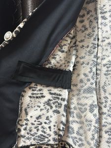 Animal Print Blazer
