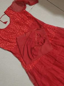 Red Ethnic Shuit Set