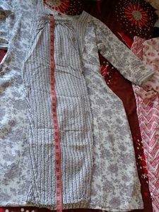 Floral Print Kurta Set with Dupatta