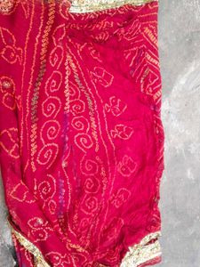 😍Ojariya Work Bandhej Saree❤️