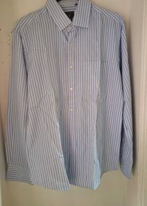 Striped Blue Shirt for Men