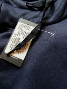 Navy Blue Polyeste Hoody