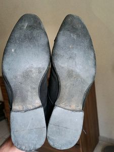 Genuine Suede Leather Derby Shoes