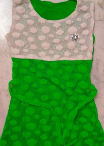 Parrot Green Top For Women