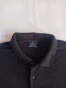 Duke Black Polo Shirt