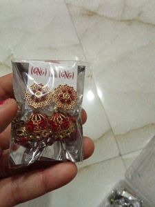 ♥️ red earings