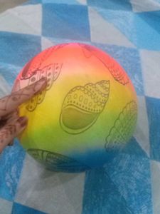 Rainbow Shell Ball