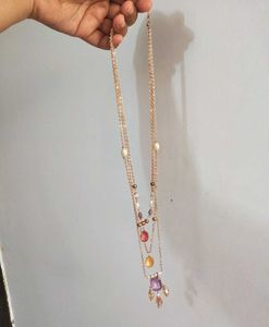 Layered Rose Gold Necklace