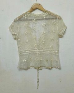 Trendy New Lace Top