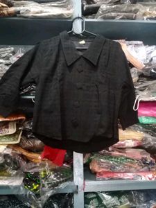 Black Crop Top