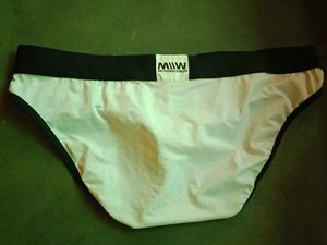 White Briefs with Black Trim