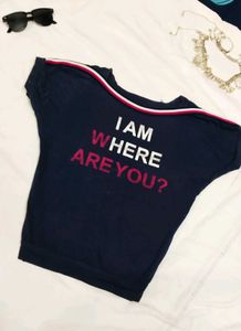 100 % cotton crop top ✨