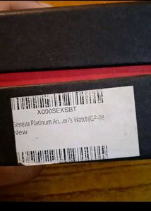 Vintage Geneva Blue Watch