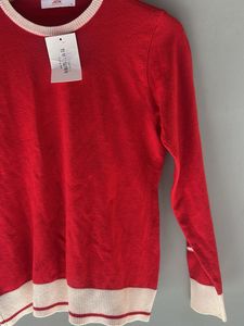 Red Knit Jox Sweater