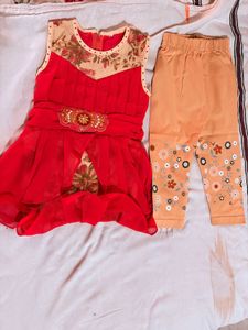 Girls&#39; White 3-Piece Outfit
