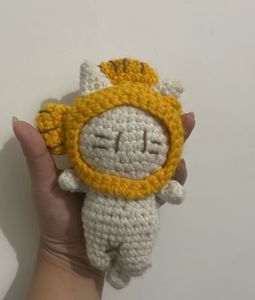 Fish Hat Cat Crochet