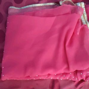 This Is Saree With Heavy Work