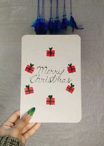 Handmade Christmas Card 🎁