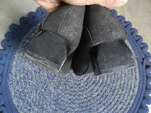 Black Embellished Shoe