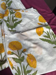 Floral Print Kurta Set