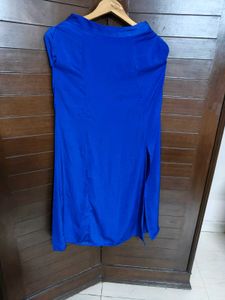 And Women One Shoulder Waterfall Skirt Co-ord Set