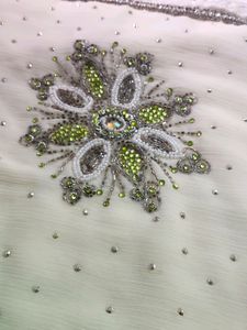 Stone Work Saree