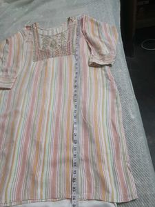 Striped Kurti with Palazzo Pants