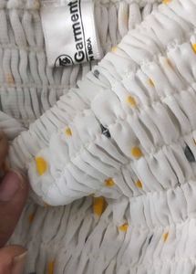 White Floral Mini Dress