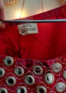 Partwear Ethnic Cotton Gown XXL