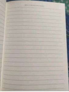 A5 SizeThemed Korean Style Ruled Notebook 5Pieces
