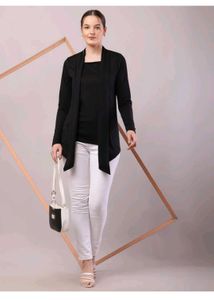 Black Long Shrug