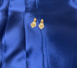 Gold Imitation Earrings