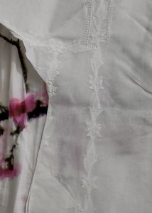 Authentic Lucknowi Gents Kurta In White Colour