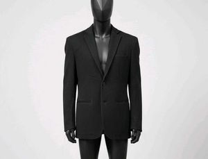 unisex Formal Black Blazer