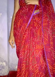 Red Saree